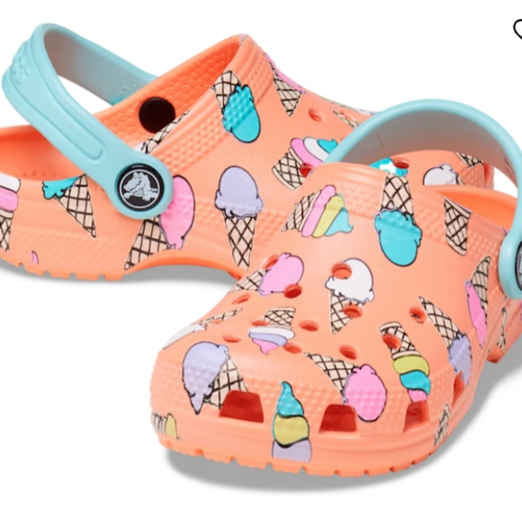 CROCS Other - SOLD 💕 HP 🎉Toddler Classic Pool Party CROCS